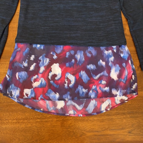 Poéme Women’s Size Small Peplum Top - Picture 3 of 8